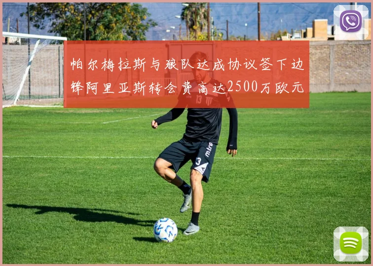 帕尔梅拉斯与狼队达成协议签下边锋阿里亚斯转会费高达2500万欧元